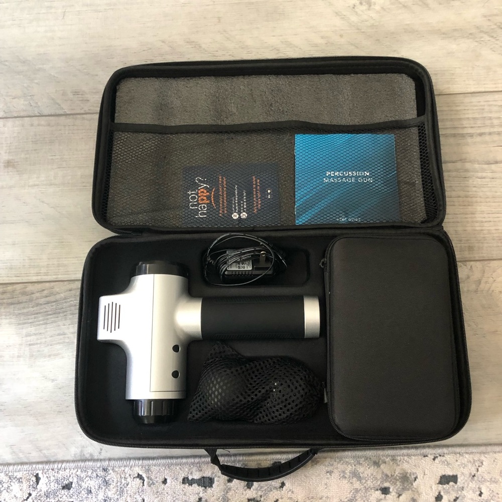 Percussion massage gun
